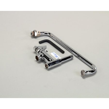 T&S Brass Add-On Faucet, 12 Nozzle, Lever Handle, Eterna Ca B-0156